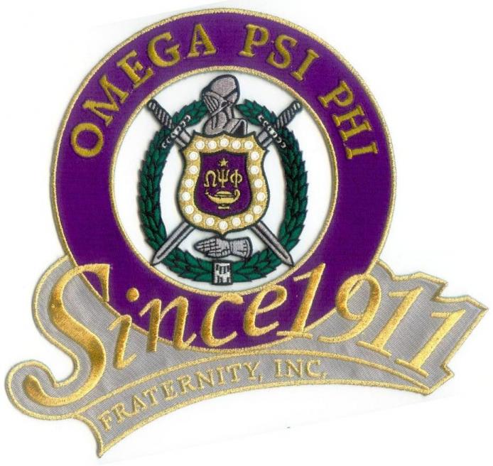 OMEGA PSI PHI Shield/Since 1911 Patch